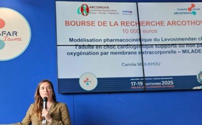 Remise de la Bourse ARCOTHOVA au Congrès de la SFAR