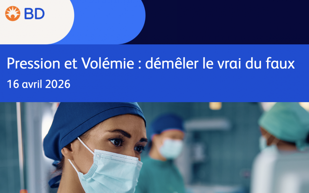 Webinar sur Pression et Volémie